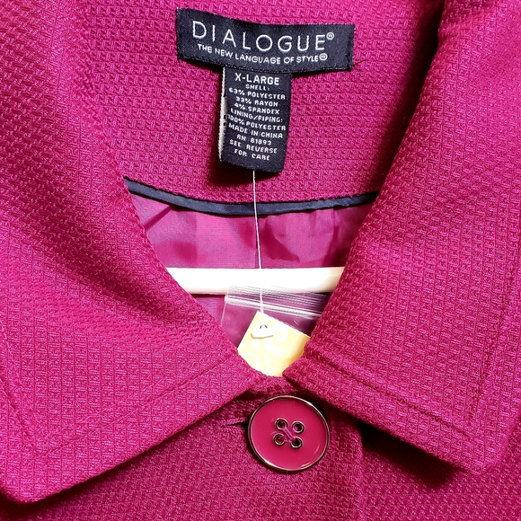 DIALOGUE - Beautiful Swing Coat / Car Coat - XL - NWT - Picture 10 of 12